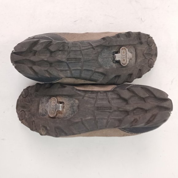 🚵 Shimano SPD MT22 Suede Clip-in Mountain Biking Shoes Size 43/ US 8.9 🚵 - Picture 10 of 14